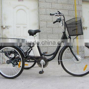 BA-TC24 36v 250w Electric Tricycle With CE Certificate Lithium Battery 24 Inch
