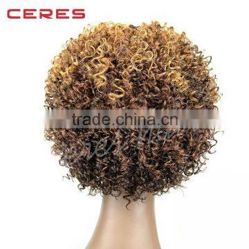Hot Sales Top Quality Brazilian Afro Kinky Curly Human Hair Lace Front Wig on Sale photo-5