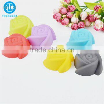 Flower Shaped Rose Silicone Soap Mold