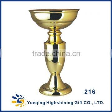 Big Size 212 Gold High Quality Metal Base Sport Competition Souvenir Trophy Cup