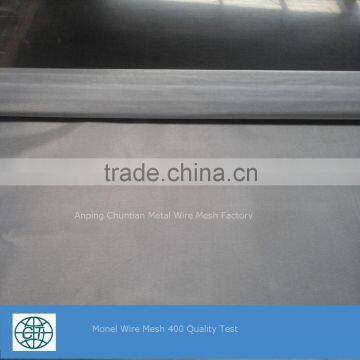 Monel 400 401 plain woven wire mesh