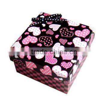 Colored paper gift box