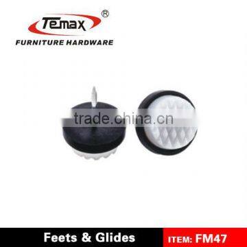 FM47 Furniture Plastic Furniture Slides Nail-On Glides