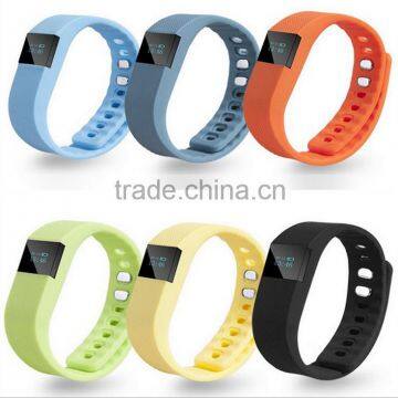 TW64 Wear Bluetooth Smart Gift Watches Sports Silicone Wristbands Pedometer Exercise Bracelets Free Pedometer 2016