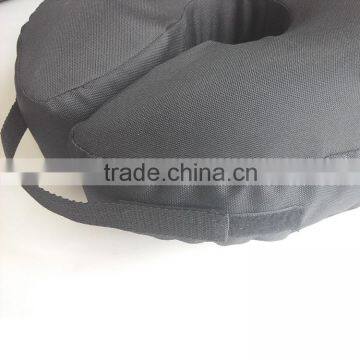 Comfortable Lightweight Black Inflatable Dog Collar With Washable Cover for Recovery photo-2