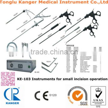 Laparoscopy instrument and small incision instrument