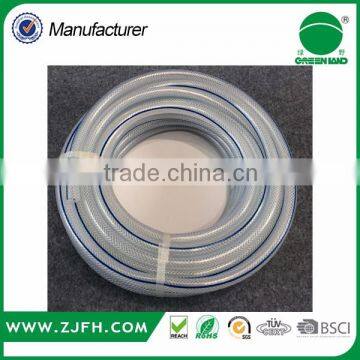 Fuhua PVC high pressure spray air hose, Braided Water hose, reinforced garden hose pipe