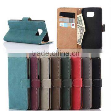 Leather case for Samsung galaxy S6 edge