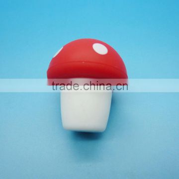 Wholesale eco-friendly Food Grade soft personalized silicone novelty glass wine rubber stopper