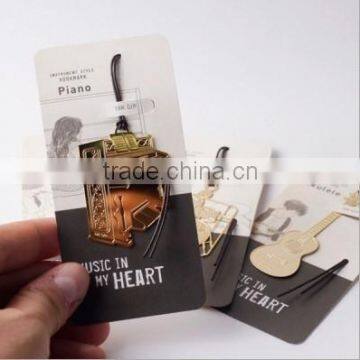 new arrivals lovely free printable inapiration creative metal music instrument shape korean bookmark for books