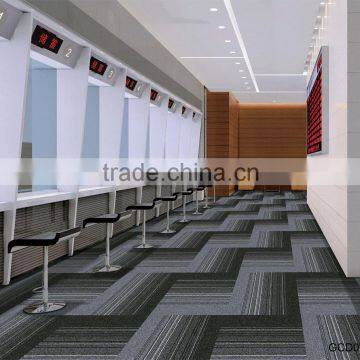 Nylon Carpet Tile with Rubber Backing, Office Carpet Tiles, Modular Carpet Tile 50*50CM