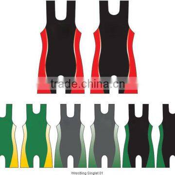 Sublimation Wrestling Singlets