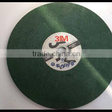 Abrasive grinding wheel for metal made of brown fused alumina