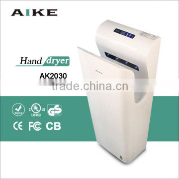 dual jet airflow toilet hand dryer with UL certificate