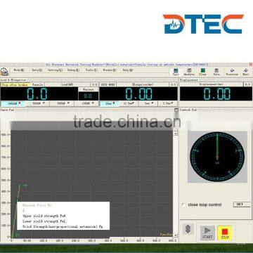 DTEC DEW-1000D Hydraulic Universal Testing Machine,1000KN,Computer Display,Electro-hydraulic Servo Motor,Manufacturer Price photo-2