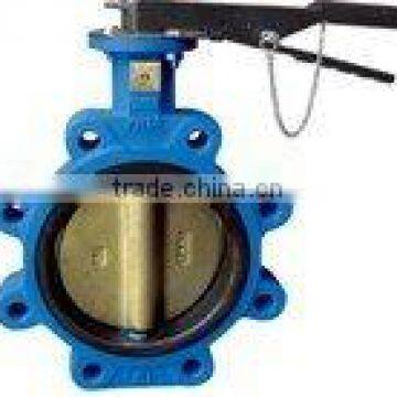 Lug type butterfly valve