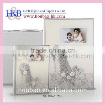 wholesale profesional sexy shoe design wedding photo album cover design sexy shoe design