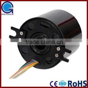 ID50mm OD120mm electronics slip ring with 20A per ring 380VAC/VDC