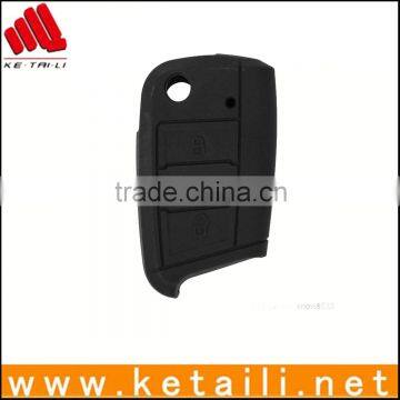 Hot sale black silicone car key cover/case