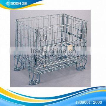 Foldable Steel Euro Cages Pallet Space Save cage