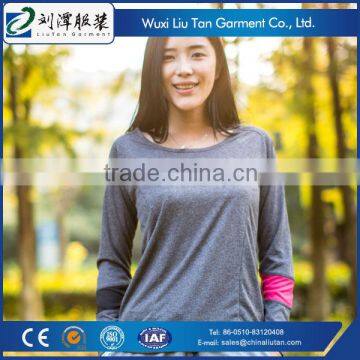 women wear t shirt summer sport oem factory in china