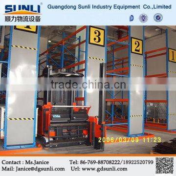 Dongguan Wholesale Q235b Steel Warehouse Factory Very Narrow Aisle Pallet Rack photo-2