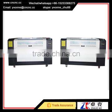 honeycomb platform fabric laser cutting machine price with USB disk controller ZK-1290 1200*900mm