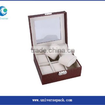 With Pillow Customized Watch Box Wooden Wholesale Factory Boxes