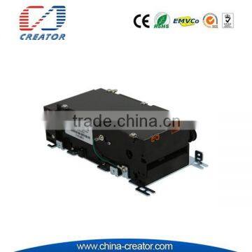 motorized card reader for kiosk terminal