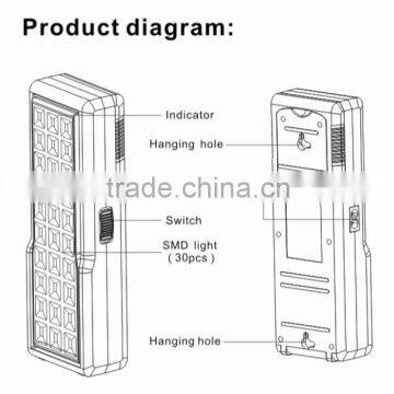 Outdoor Rechargeable Led Emergency Light Camping Lamp photo-3