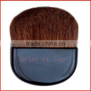 Goat hair half moon mini blush brush