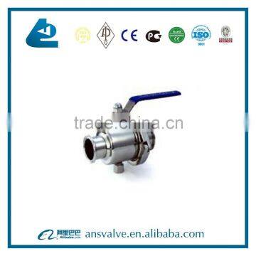 Sanitary Clamp-on No Stranded Ball Valve photo-5