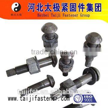 High strength bolt hexagon nut and plain washer for steel structures