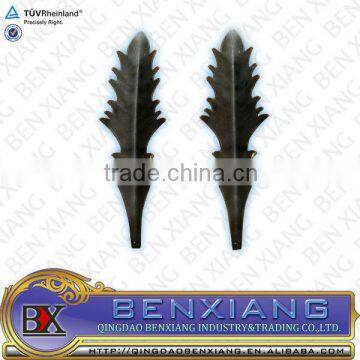 ornamental decorative iron gate leaves