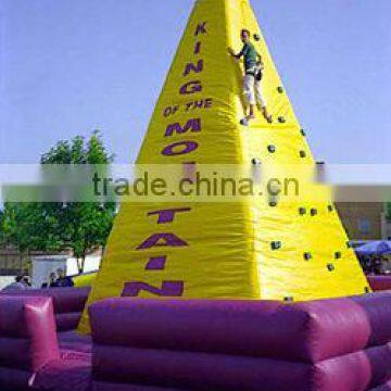 High quality inflatable climbing wall for sale