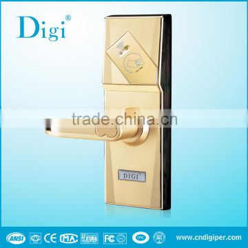 RFID hotel lock with alikaline battery