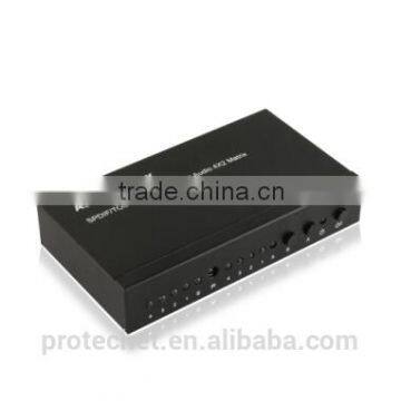Professional Audio Video 4X2 IR Control SPDIF/TOSLINK Digital Otical Audio Matrix for Conference System photo-6