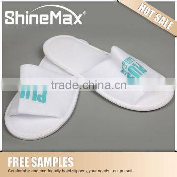 Disposable hotel Plush slippers for guests eva non slip bedroom slippers