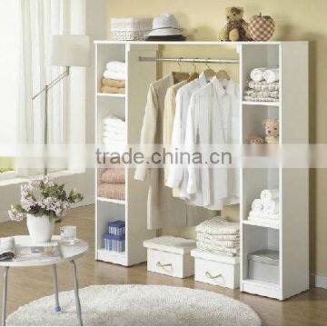 Modern fashion bedrooom wardrobe shanghai sale