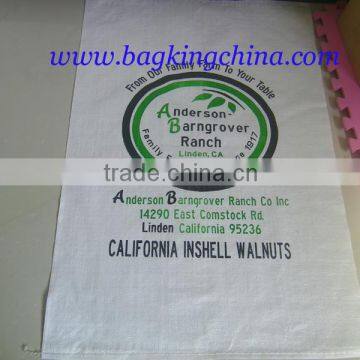 pp woven bag for flour,seeds, peanut nut and fertilizer 50kg