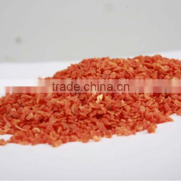 Yuanyuan sweet Carrot granules wit sugar 3%-4% 10X10MM