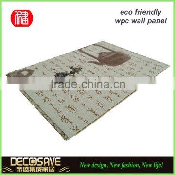 wood plastic composite wall panel / wood plastic composite board / wood grain plastic laminate