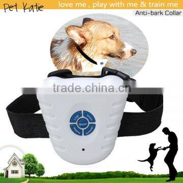 Wholesale Dog Supply Safety Ultrasonic Pet Barking Control Trainer Collar