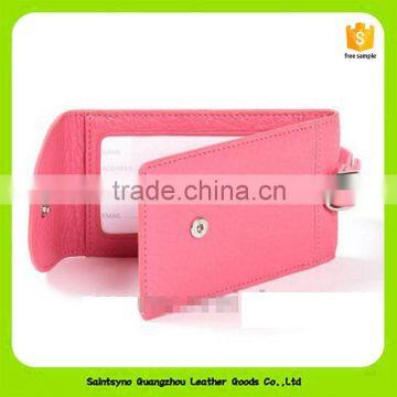 Guangzhou Wholesale Initial Luggage Tag Personalized ID Travel Tag With Adjustable Strap 16040 photo-3