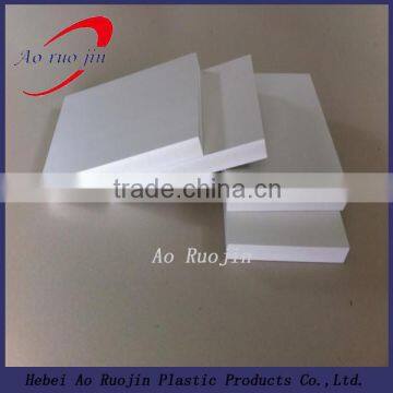 White advertising pvc foam sheet sun board free foam sheet