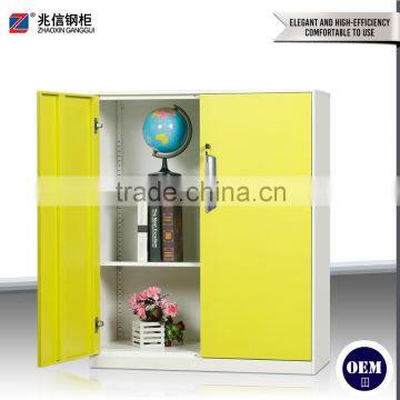 Short Swing Door Steel File Cabinet yellow double door short ark