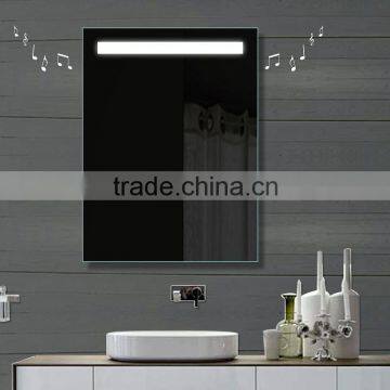 Framelss Backlit Led MP3 Bluetooth Bathroom Mirror With Demister Pad photo-2
