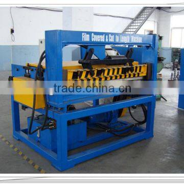 Cut to length machine for steel /cut to length & film covered