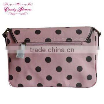 Wholesale 2015 Oilcloth Bag Ladies Cross Body Messenger Shoulder Bag Dot Pattern photo-5