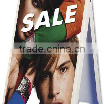 A-1 type plastic poster stand, folding exhibition stand